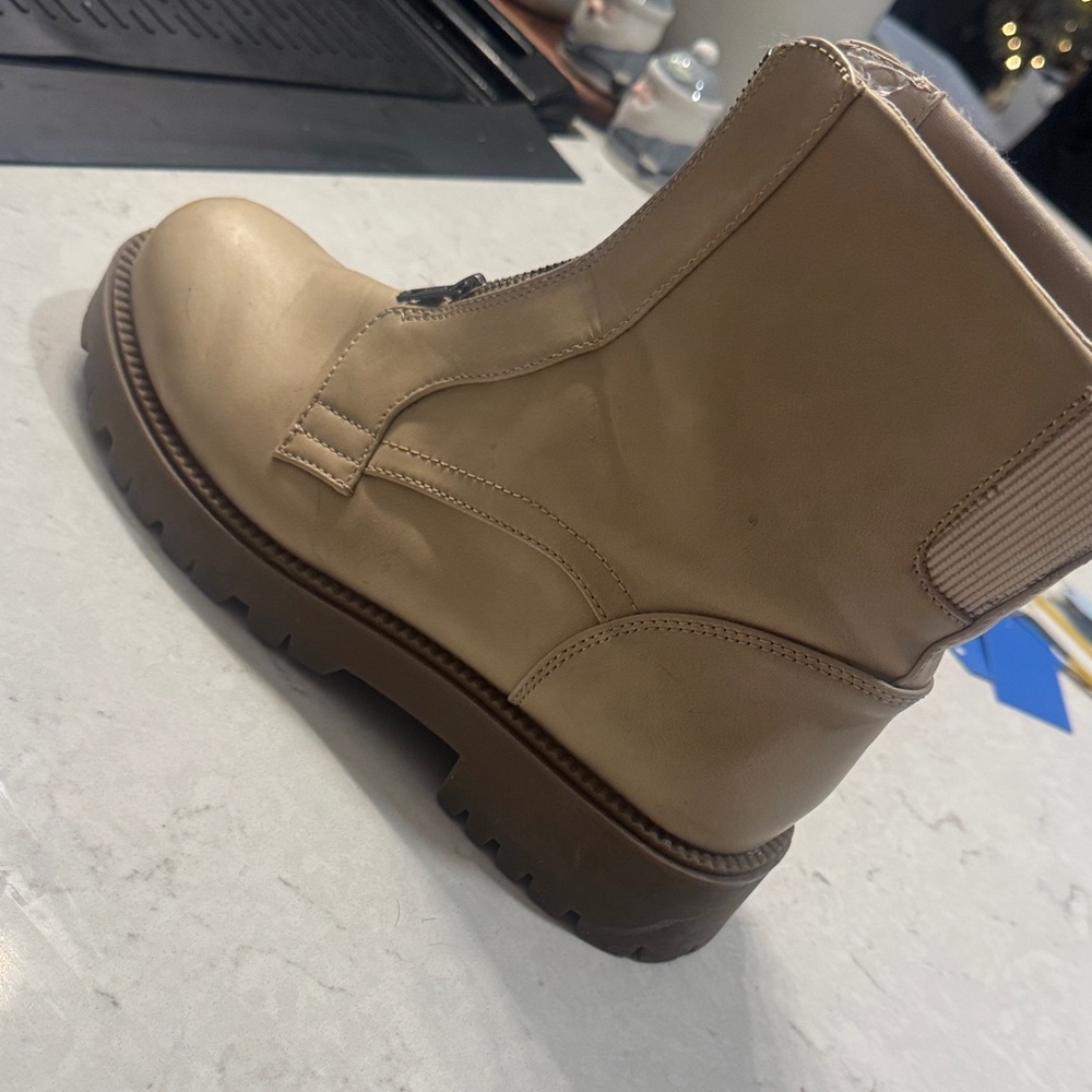 SO Women's Tan Combat Boots